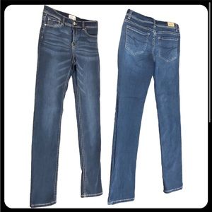 Jordache Jordash High Rise Skinny Blue jean Size 16 Youth Adjustable EUC C116
